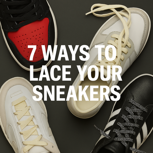 7 Dope Ways to Lace Your Sneakers (That’ll Actually Make People Look Twice)