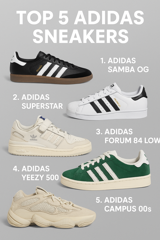Top 5 Must-Have Adidas Sneakers in 2025
