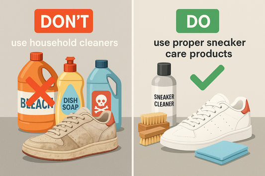 5 Common Mistakes People Make When Cleaning Their Sneakers (and How to Avoid Them)